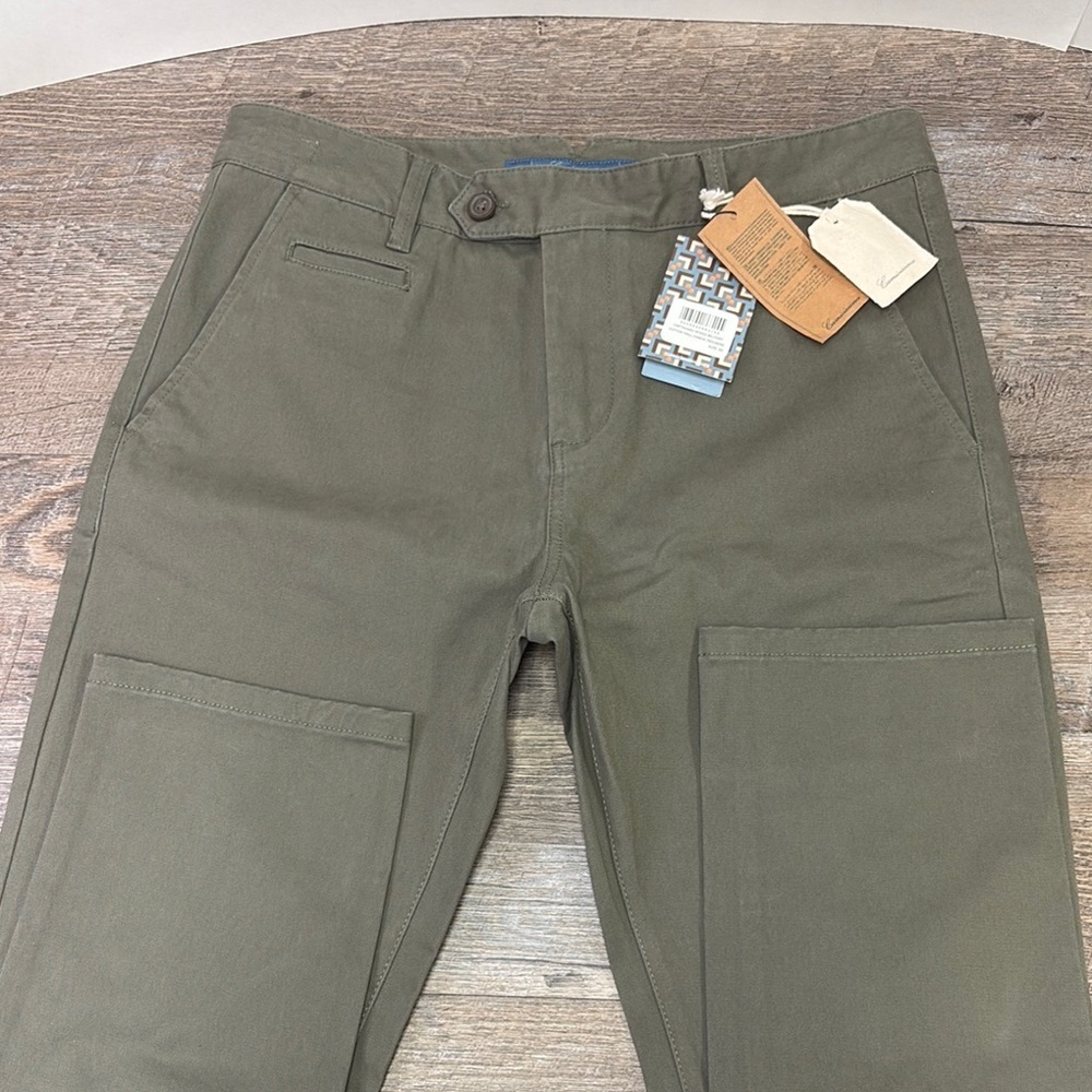 NWT Camicissima Men’s Cotton Twill Chinos Trousers-Made in Italy 36x33